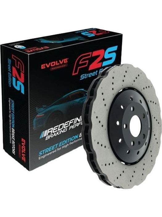 Bremtec Evolve F2S Plus Disc Brake Rotor Left (Single) 390mm BDR8002LEV Bremtec - Micks Gone Bush