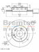Bremtec Euro-Line Disc Brake Rotor (Pair) 284.00mm BDR8060EL Discs Bremtec - Micks Gone Bush