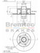 Bremtec Euro-Line Disc Brake Rotor (Single) 244.80mm BDR8300EL Discs Bremtec - Micks Gone Bush