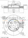 Bremtec Euro-Line High Grade Disc Brake Rotor (Pair) 288mm BDR8520ELH Discs Bremtec - Micks Gone Bush