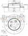 Bremtec Euro-Line Disc Brake Rotor (Pair) 278mm BDR8550EL Discs Bremtec - Micks Gone Bush