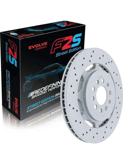 Bremtec Evolve F2S Plus Disc Brake Rotor Left (Single) 350mm BDR90130LEV Discs Bremtec - Micks Gone Bush