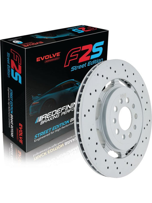 Bremtec Evolve F2S Plus Disc Brake Rotor Right (Single) 350mm BDR90130REV Discs Bremtec - Micks Gone Bush