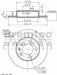 Bremtec Euro-Line Disc Brake Rotor (Pair) 231.7mm BDR9800EL Bremtec - Micks Gone Bush