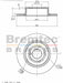 Bremtec Euro-Line Disc Brake Rotor (Pair) 304mm BDR9850EL Discs Bremtec - Micks Gone Bush
