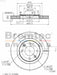 Bremtec Euro-Line Disc Brake Rotor (Pair) 265.8mm BDR9900EL Discs Bremtec - Micks Gone Bush