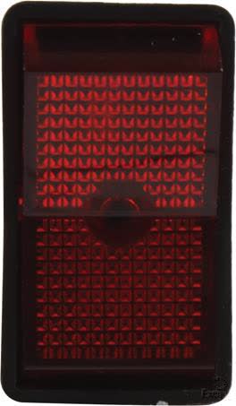 Narva Rocker Switch Off/on Spst Red Illuminated 16A 12V 62024BL SWITCH NARVA - Micks Gone Bush