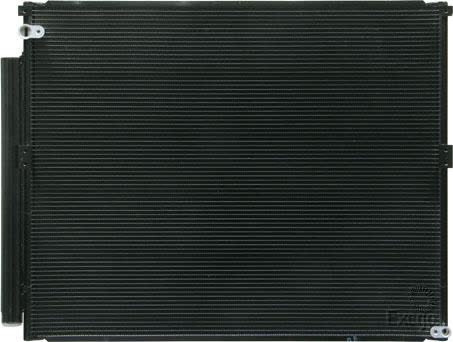 Denso Air Conditioning Condenser Parallel Flow Pad Inlet Pad Outlet CNX7730 AIR CONDITIONING CONDENSER DENSO - Micks Gone Bush