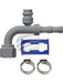 Jayair Fitt 90 Deg #10 Burgaflex For with R134A Port Clamp & Holder BF1323-3K Jayair - Micks Gone Bush