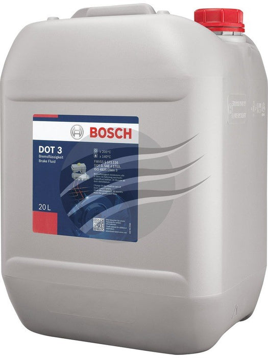 Bosch DOT 3 Brake Fluid 20 Litre BF3-20L BOSCH - Micks Gone Bush