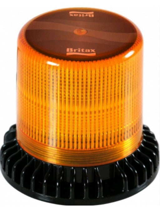 Britax LED Amber Beacon 10-30V 30Watt 3 Bolt Mount 3 Strobe 1 Rotate BF300-00 Britax - Micks Gone Bush