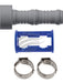 Jayair Fitt Weld On #8 Steel Burgaflex with Clamp & Holder BF6602K Jayair - Micks Gone Bush