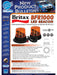 Britax LED Rotating Beacon Amber 10-30V Mag Base 120 Or 180 Fpm BFR1004-00 Britax - Micks Gone Bush