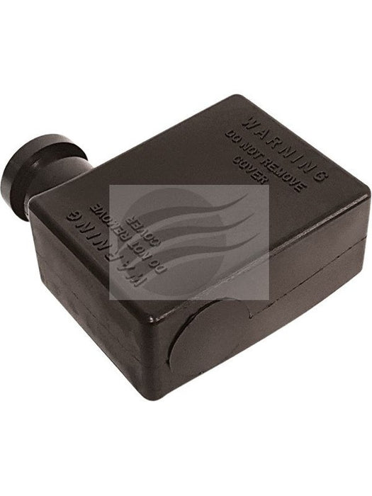 Jaylec Battery Terminal Insulator Black Left Entery 16mm 81mm2 BIL016B Battery Terminals Jaylec - Micks Gone Bush