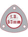 Aunger Exhaust Gasket For Triumph Mk1 Mk11 Gt6 Mk111 2" Collector BLG005R-10 Aunger - Micks Gone Bush