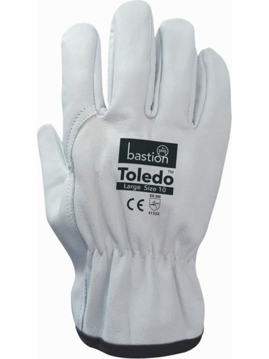 Bastion Toledo Premium A Grade Leather Rigger Gloves Small 8 Size Pair BLG2322 Bastion - Micks Gone Bush