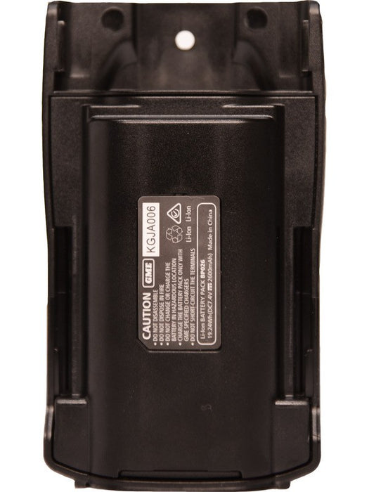 GME Li-Ion Battery Pack Only 2600mAh For TX6160 UHF CB Handheld Radio BP026 GME - Micks Gone Bush