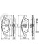 Bosch Brake Pad Front Set Mercedes W204 C280,300,350 E250 2009-,E500 BP1175 BOSCH - Micks Gone Bush
