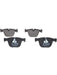 Bosch Brake Pad Rear Set BP1206 BOSCH - Micks Gone Bush