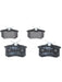 Bosch Brake Pad Rear Set Audi A4 Renault Clio Megane Fluence Scenic. VW BP1295 BOSCH - Micks Gone Bush