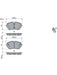 Bosch Front Disc Brake Pad Set BP1797 Brake Pads BOSCH - Micks Gone Bush