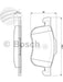 Bosch Brake Pad Front Set Volvo S60 S80 V70 BP291 BOSCH - Micks Gone Bush