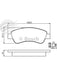 Bosch Brake Pad Front Set BP318 BOSCH - Micks Gone Bush