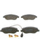 Bosch Brake Pad Front Set Alfa Romeo Mito. Fiat Ritmo BP337 BOSCH - Micks Gone Bush