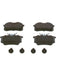 Bosch Brake Pad Rear Set BP460 BOSCH - Micks Gone Bush