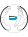 Bendix Brake Shoes BS1732 Bendix - Micks Gone Bush