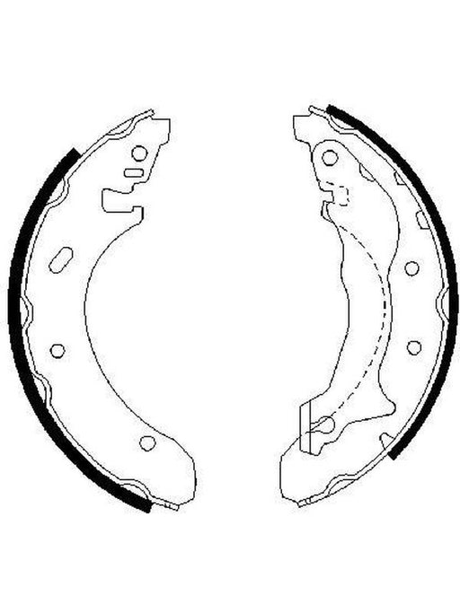 Bosch Brake Shoe Set BS1746 BOSCH - Micks Gone Bush