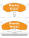 Bremtec Trade Line Brake Pad BT021TS Brake Pads Bremtec - Micks Gone Bush