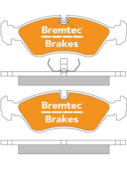 Bremtec Trade Line Brake Pad BT041TS Brake Pads Bremtec - Micks Gone Bush