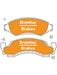 Bremtec Endure 4WD Brake Pad BT054E Brake Pads Bremtec - Micks Gone Bush