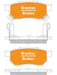 Bremtec Pro-Series Brake Pad BT096PRO Brake Pads Bremtec - Micks Gone Bush
