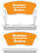 Bremtec Trade Line Brake Pad BT101TS Brake Pads Bremtec - Micks Gone Bush