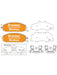 Bremtec Pro-Series Brake Pad BT1023APRO Bremtec - Micks Gone Bush