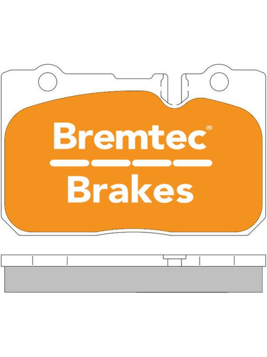 Bremtec Trade Line Brake Pad BT1030TS Brake Pads Bremtec - Micks Gone Bush