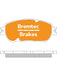 Bremtec Endure 4WD Brake Pad BT1070E Brake Pads Bremtec - Micks Gone Bush