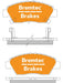 Bremtec Trade Line Brake Pad BT1076TS Brake Pads Bremtec - Micks Gone Bush