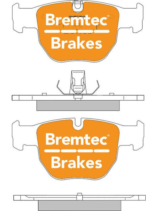 Bremtec Endure 4WD Brake Pad BT1088E Brake Pads Bremtec - Micks Gone Bush