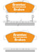 Bremtec Trade Line Brake Pad BT112TS Brake Pads Bremtec - Micks Gone Bush
