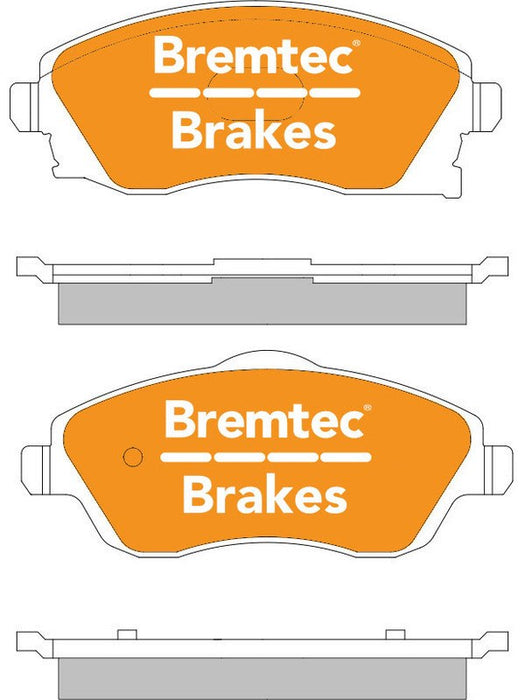 Bremtec Pro-Series Brake Pad BT1134PRO Bremtec - Micks Gone Bush