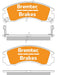 Bremtec Endure 4WD Brake Pad BT115E Brake Pads Bremtec - Micks Gone Bush