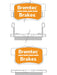 Bremtec Evolve Hybrid-Carbon Brake Pad BT116EV550 Brake Pads Bremtec - Micks Gone Bush