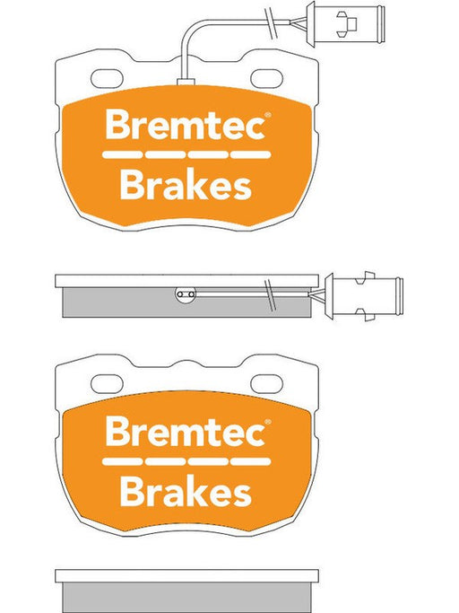 Bremtec Endure 4WD Brake Pad BT1179E Brake Pads Bremtec - Micks Gone Bush