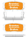 Bremtec Endure 4WD Brake Pad BT122E Brake Pads Bremtec - Micks Gone Bush