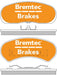Bremtec Trade Line Brake Pad BT1259TS Brake Pads Bremtec - Micks Gone Bush