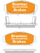 Bremtec Trade Line Brake Pad BT126TS Brake Pads Bremtec - Micks Gone Bush