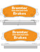 Bremtec Endure 4WD Brake Pad BT1279E Brake Pads Bremtec - Micks Gone Bush